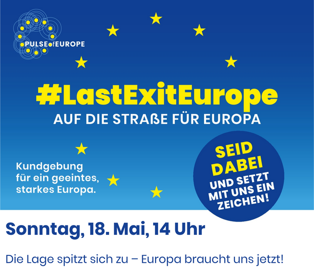 Kundgebung #LastExitEurope