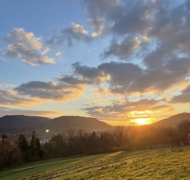 Ausklang auf dem Hungerberg